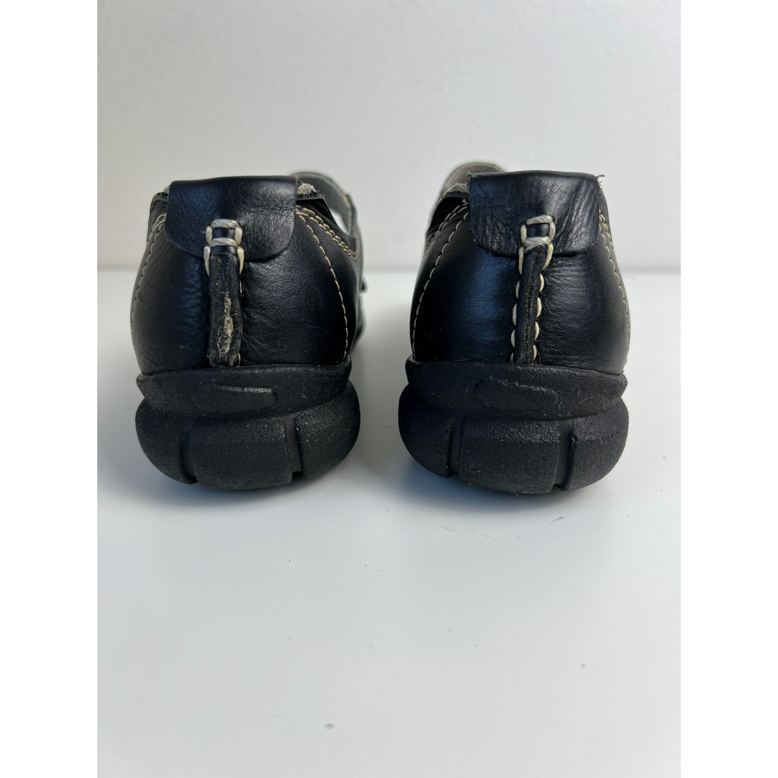 Wolky Yukon 1500-300 Leather Mary Jane Comfort Walking Shoes Black EU 39 US 8.5