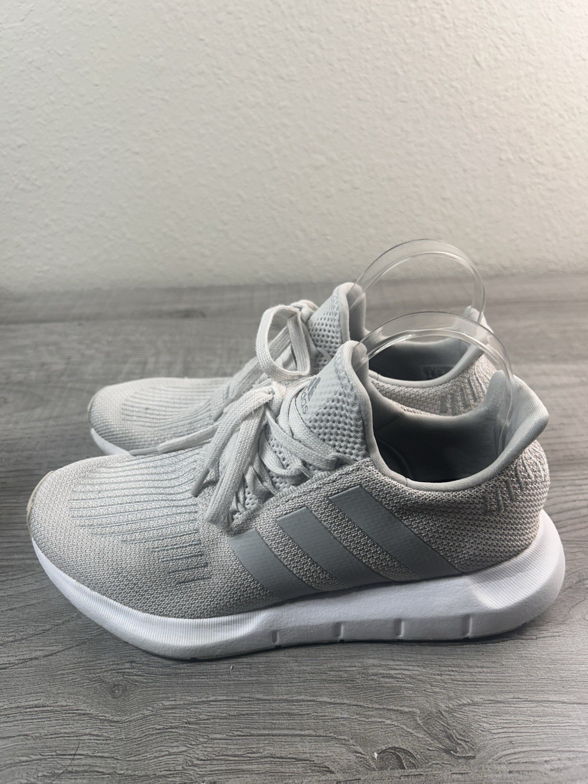 Adidas Lite Racer Adapt 5.0 Gray Running Shoes Men’s Size 8 Athletic Sneakers
