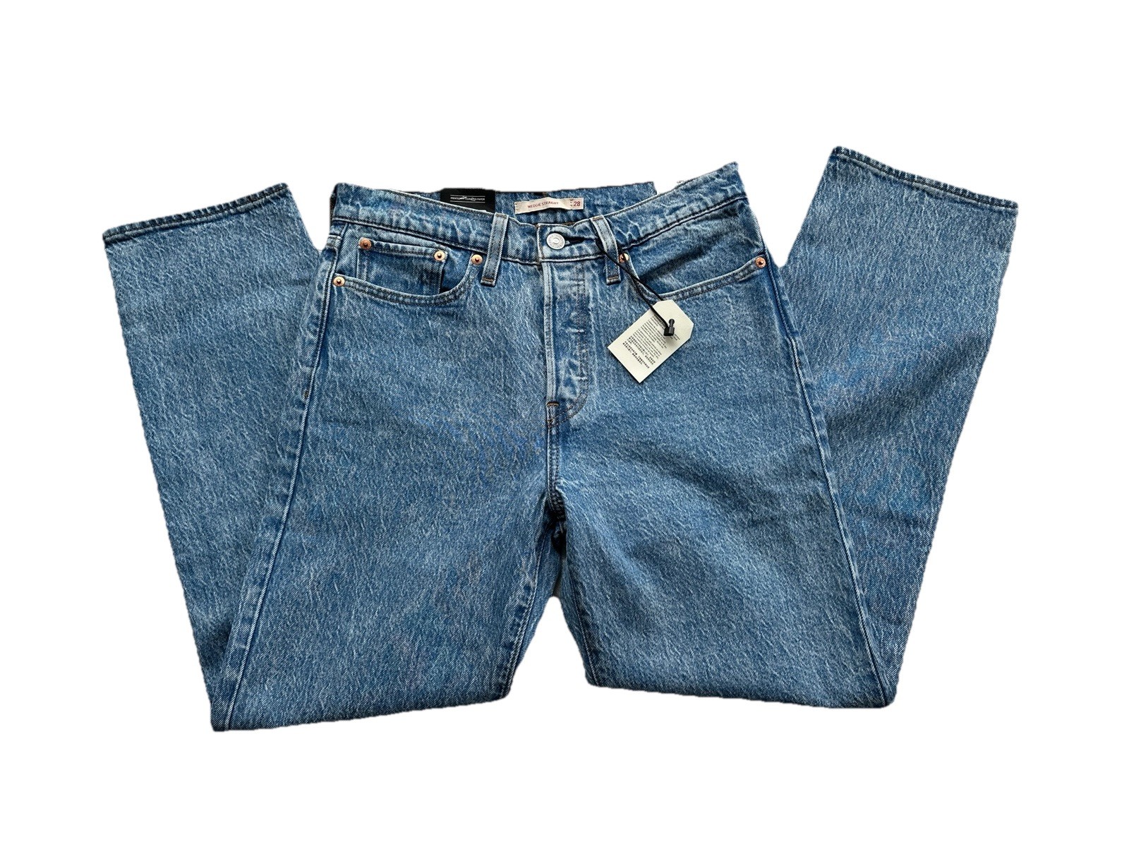 Levi’s Premium Women’s Wedgie Straight Jeans Size: 29 x 28