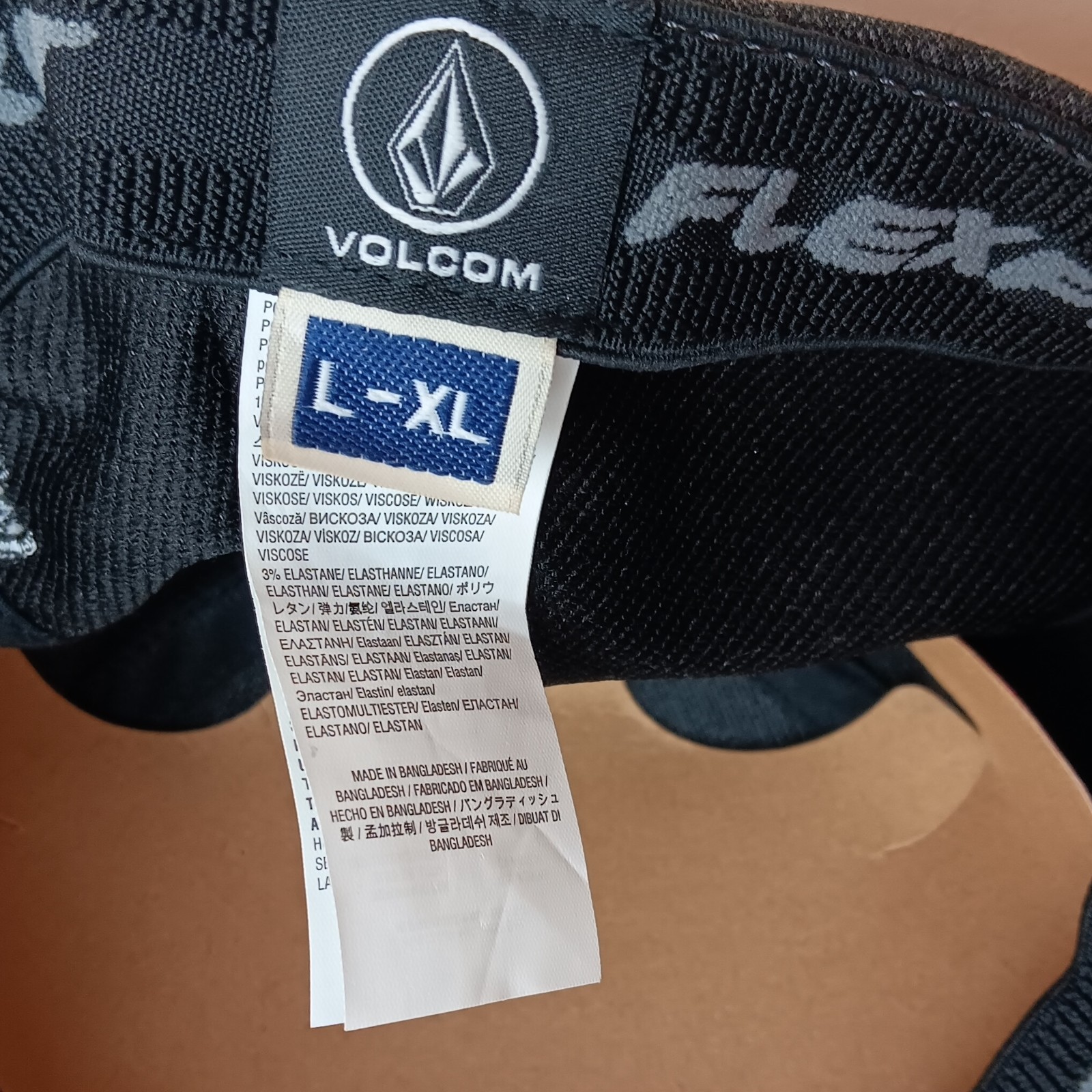 Volcom Full Stone Dark Heather Gray Logo Hat Cap Size Large/ XL NWT