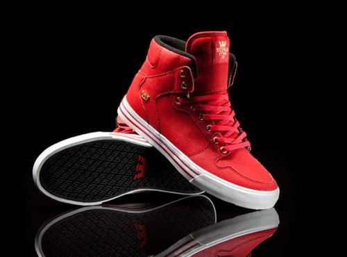 Rare Supra TK Vaider ‘Valentine’s Day’ HIGHTOP skytop Skateboarding Shoes NEW