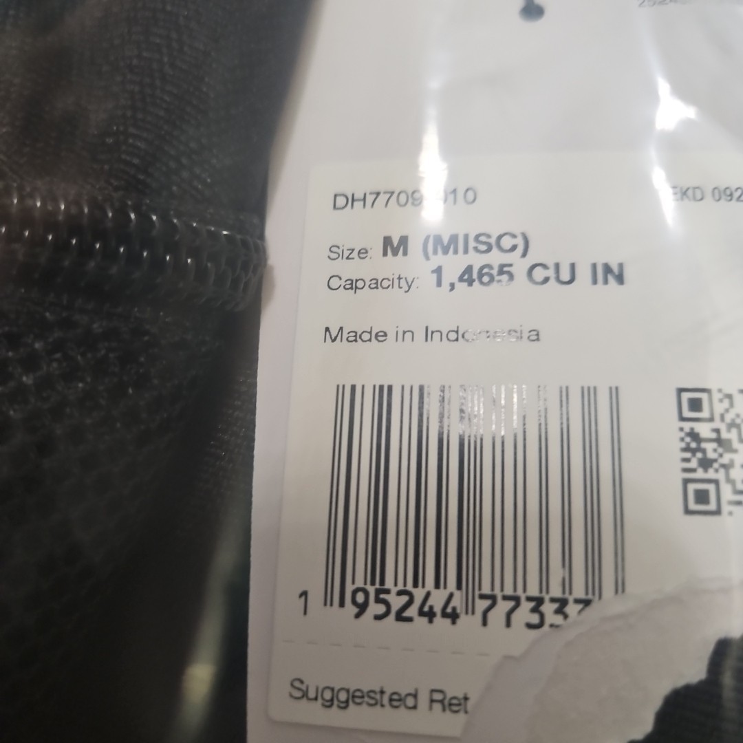 NEW Nike Brasilia Medium School Gym Backpack Book Bag Black DH7709-010