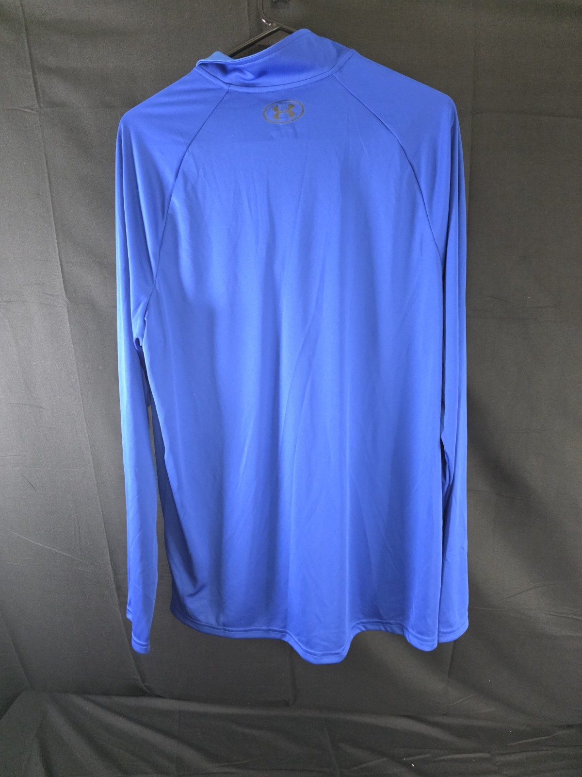 NWT Under Armour Tech Loose Fit Pullover Track Jacket Sweat Shirt Men Royal Blue
