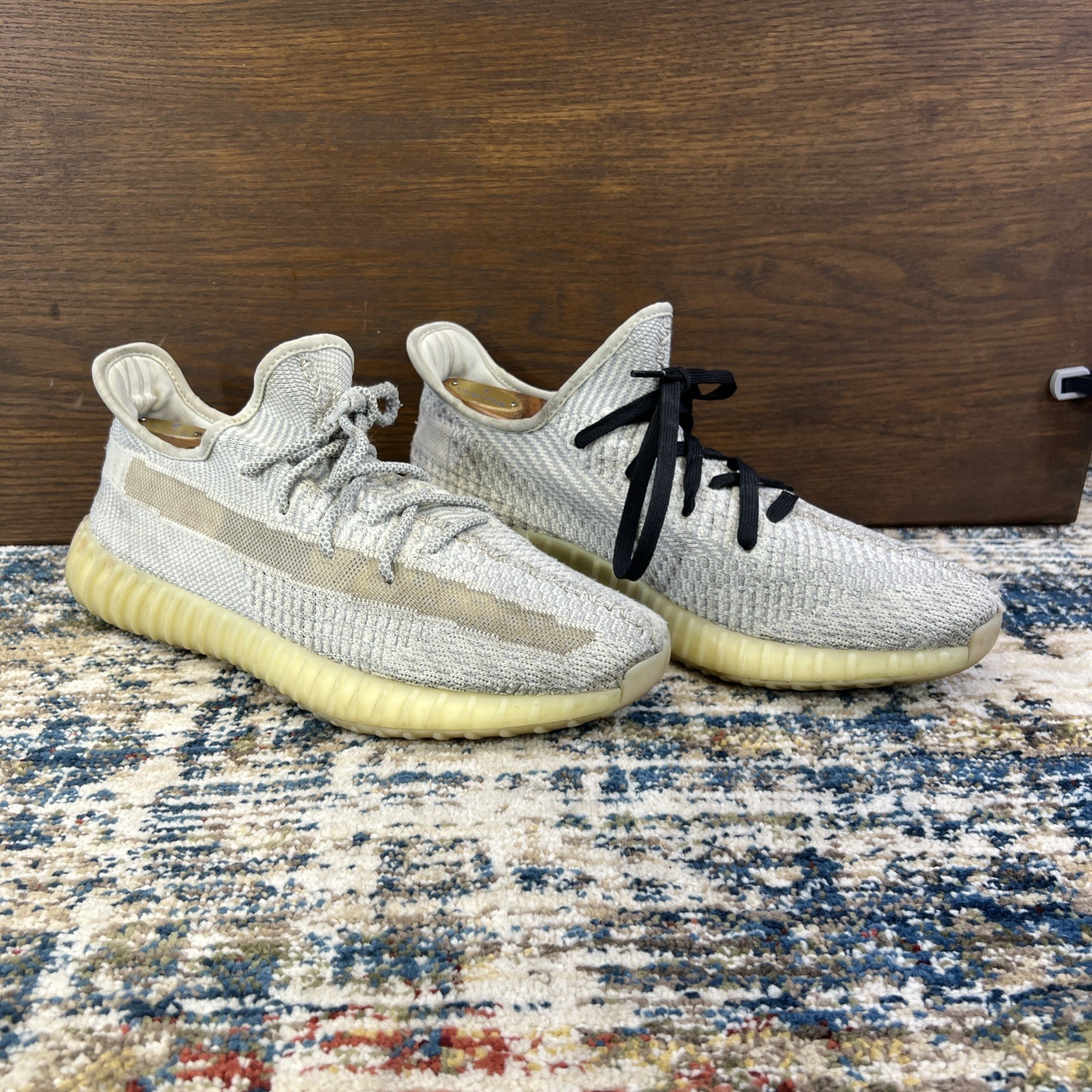 Adidas Yeezy Boost 350 V2 Lundmark Non-Reflective Men’s Sz 11 White Tan