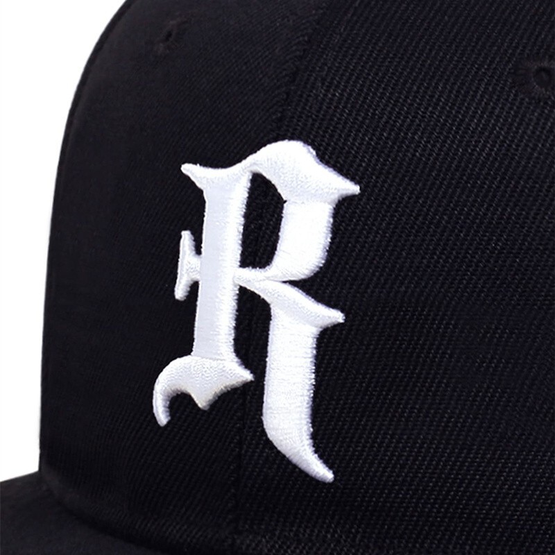 New 2023 Letter R Snapback Baseball Cap Hat Adjustable Cali Era Hip Hop Flat