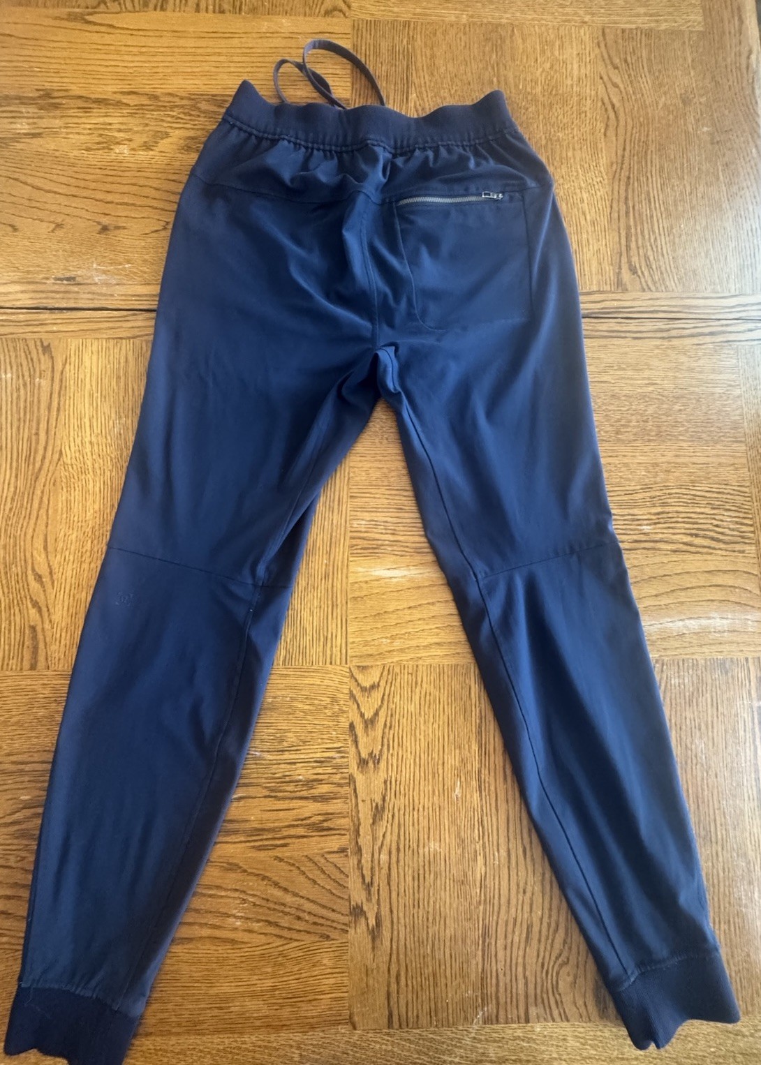 Lululemon ABC Jogger Pants True Navy Zip Pocket Warpstreme 27″ NEW Mens XS