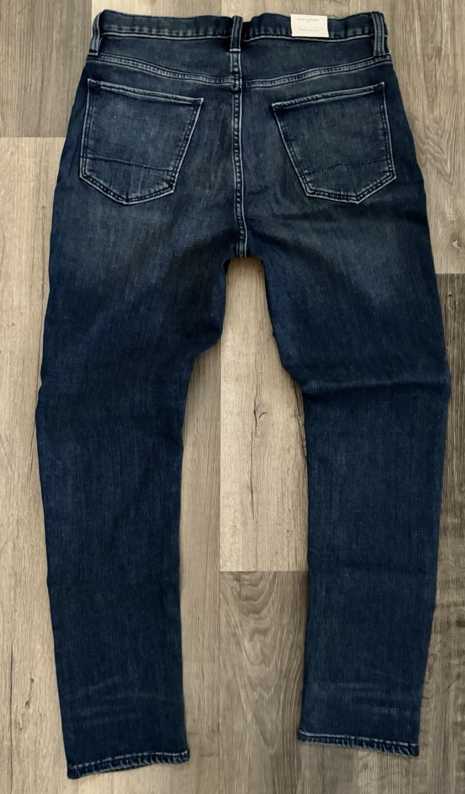 Banana Republic Premium Slim Fit Jeans Men Size 34 X 36 Travel Blue Wash Stretch