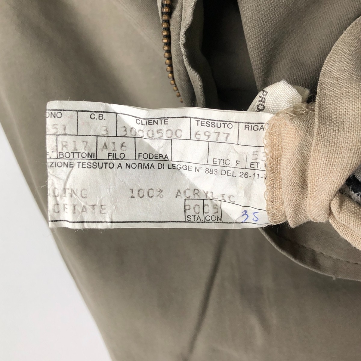 Vintage RED’S Men’s Large Blouson (Made in Italy)