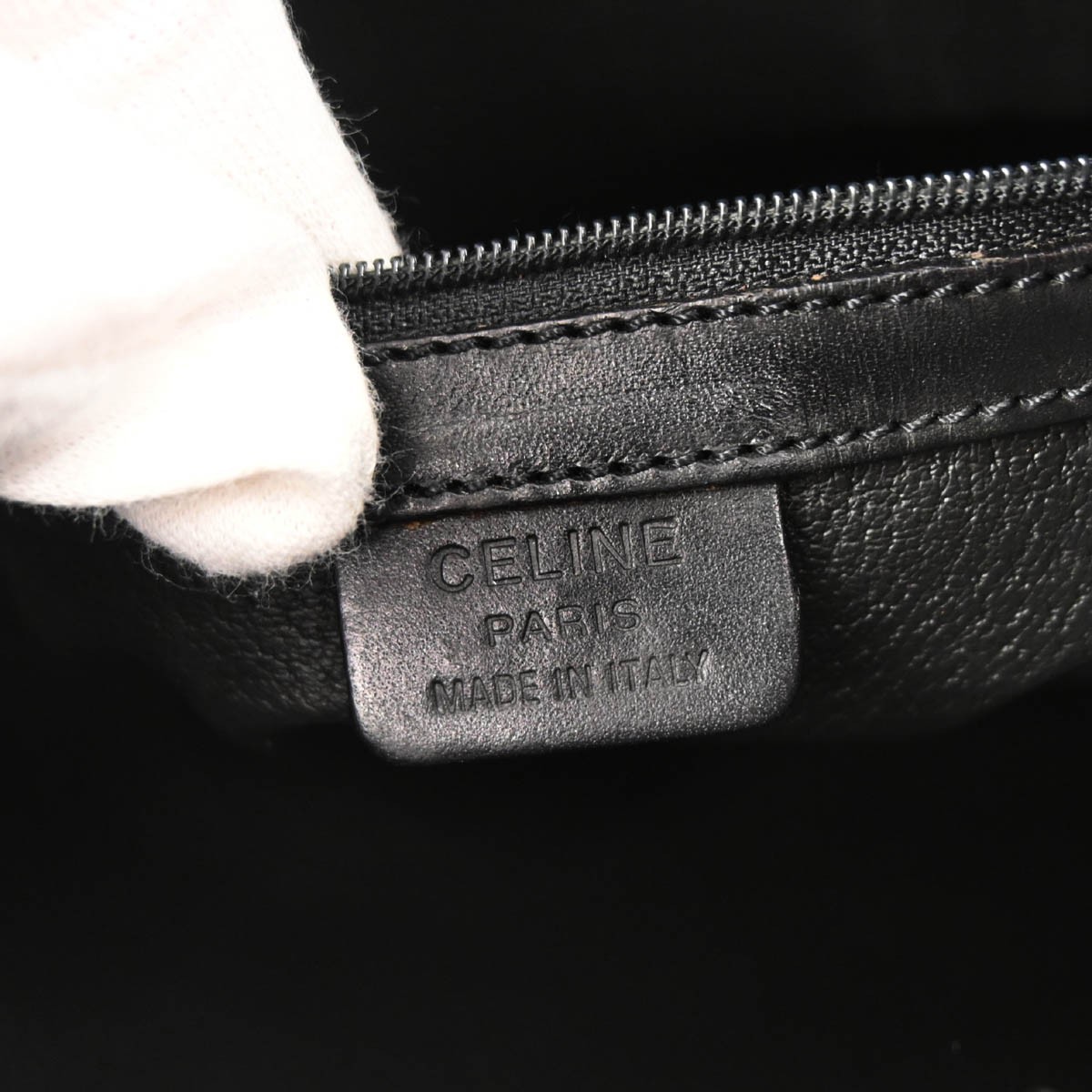Celine Black Macadam Tote Handbag MC96* 126483