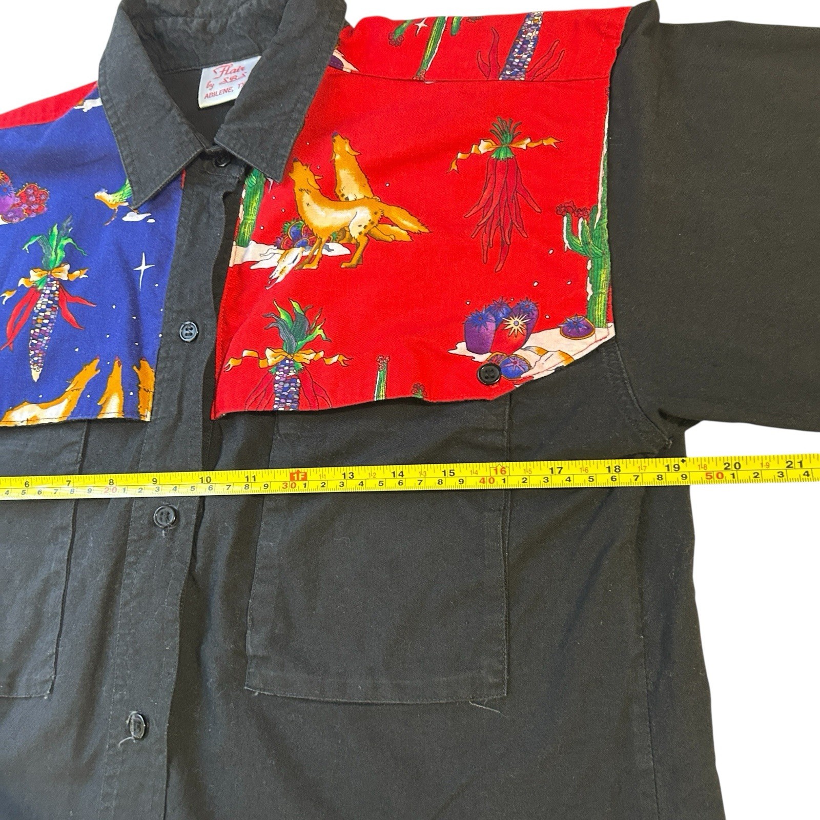Western Long Sleeve Shirt Womens Size L