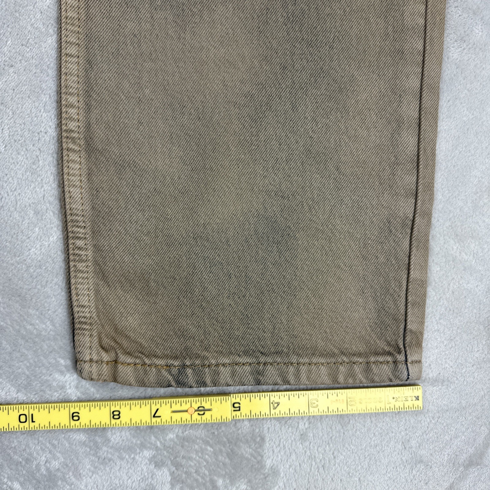 Levi’s 565 Jeans Men’s Size 32×32 Loose Straight Tan/Brown Denim Cotton