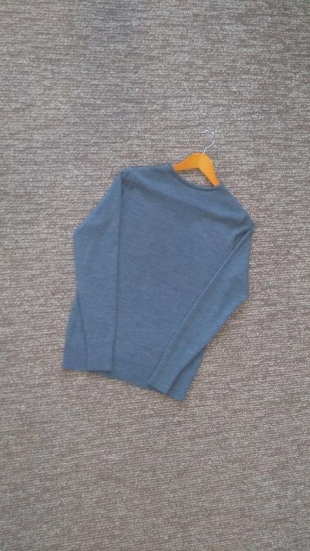 Men Bonobo Jeans Sweater Grey Wool 36 / S / 44