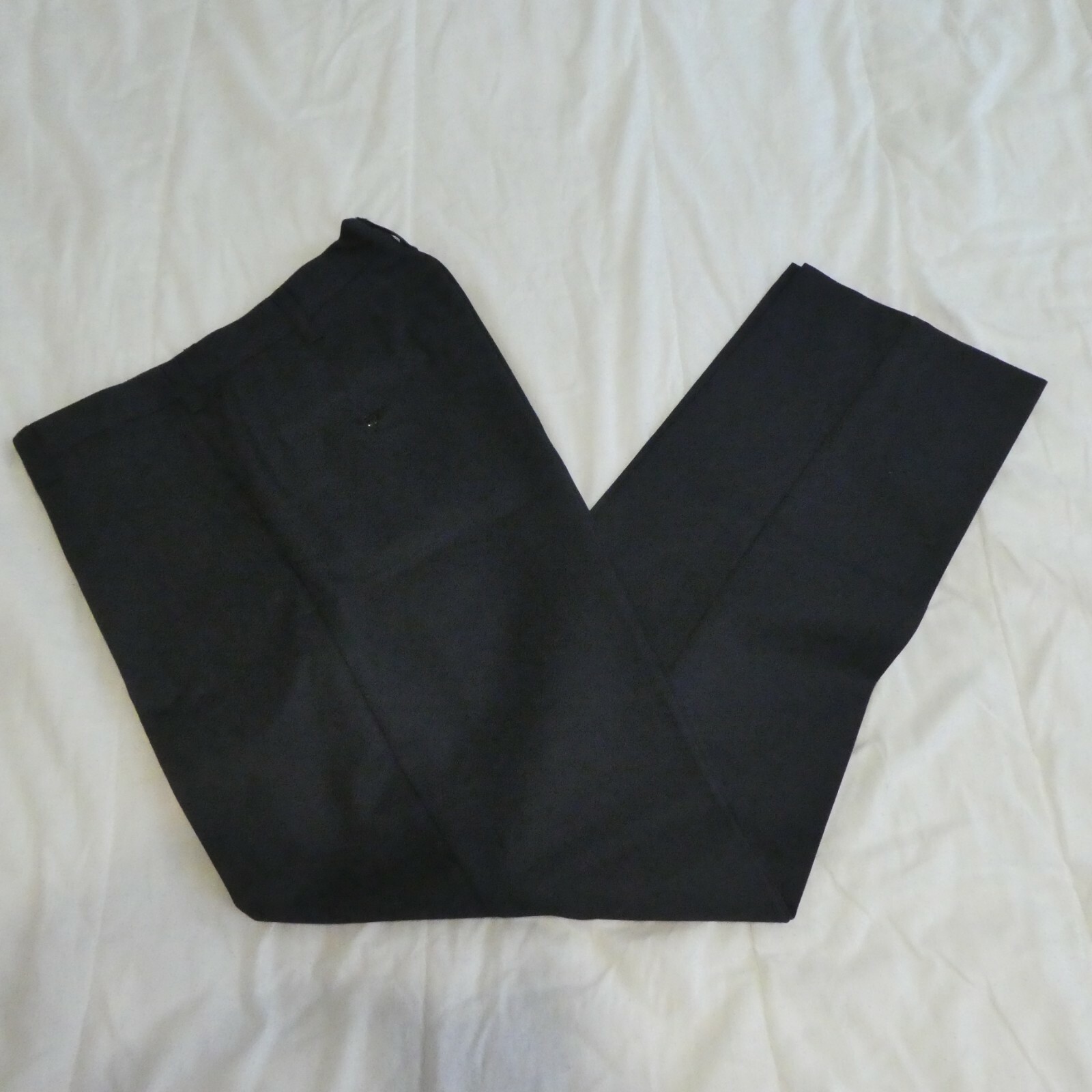 Navy Blue Work Pants Size 32 x 32 Men’s Casual Uniform Workwear Industrial