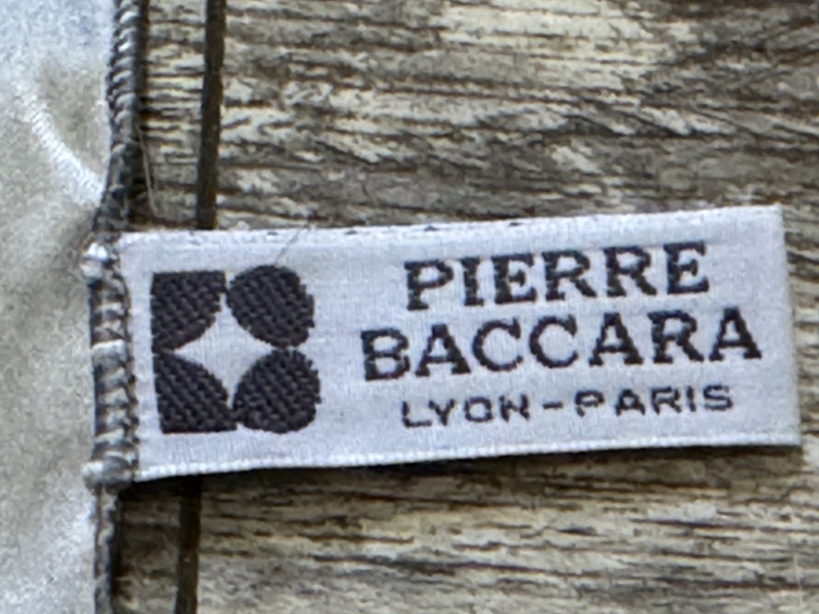 🔥 Vintage ~ PIERRE BACCARA ~ Silk Scarf ~ Size 16-1/4” X 59-1/4” Made In France