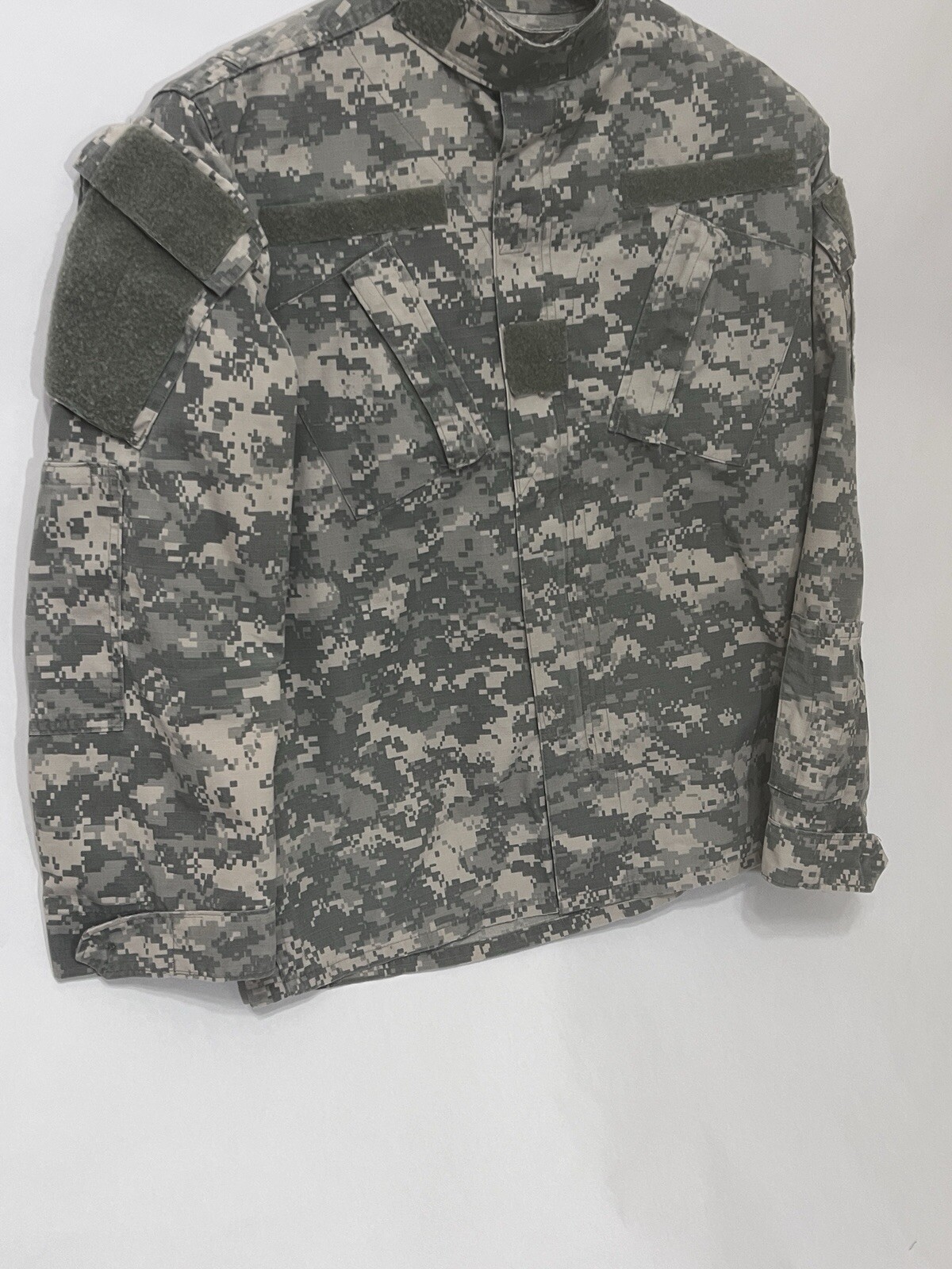 Military Digi Camo Combat Military Utility Army Jacket Ripstop Adult Small Reg