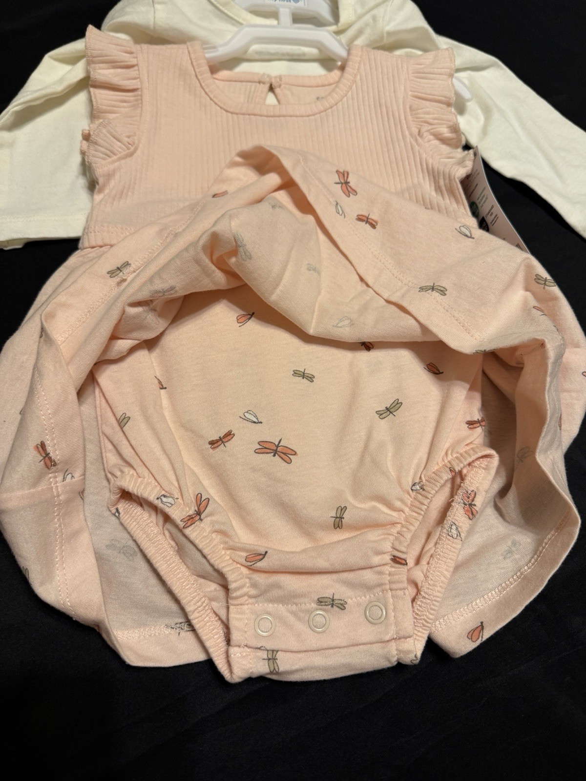 NWT Carter’s Baby 2-Piece BodysuitDress & Cardigan Set 9 Months