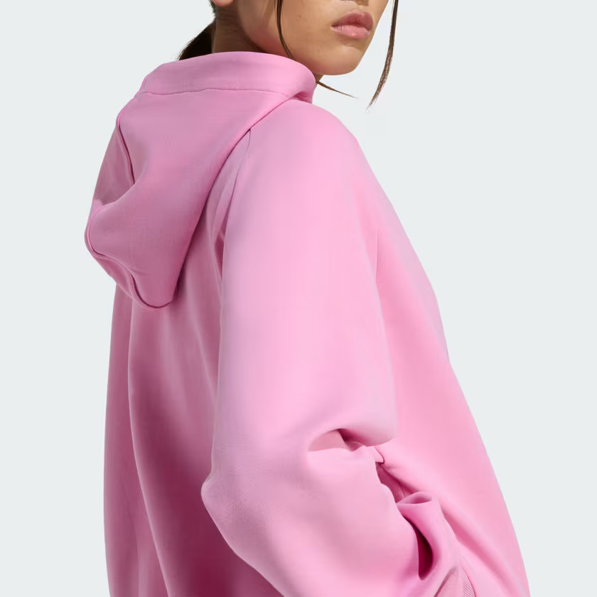 adidas women SOFT LUX FULL-ZIP HOODIE