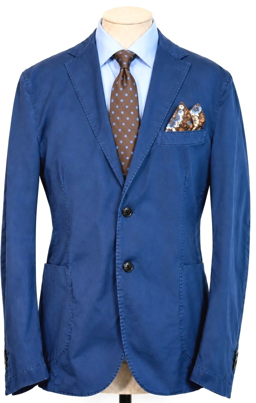 🔥🔥NWT Waterville Italy $500 Garment Dyed Blazer Sport Coat 40r Rare