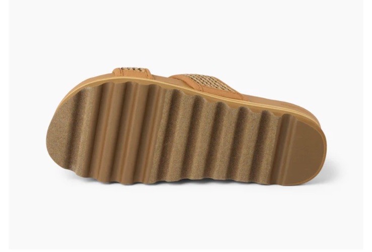 REEF Cushion Vista Hi Sandal-Chocolate Raffia New Women’s Sizes