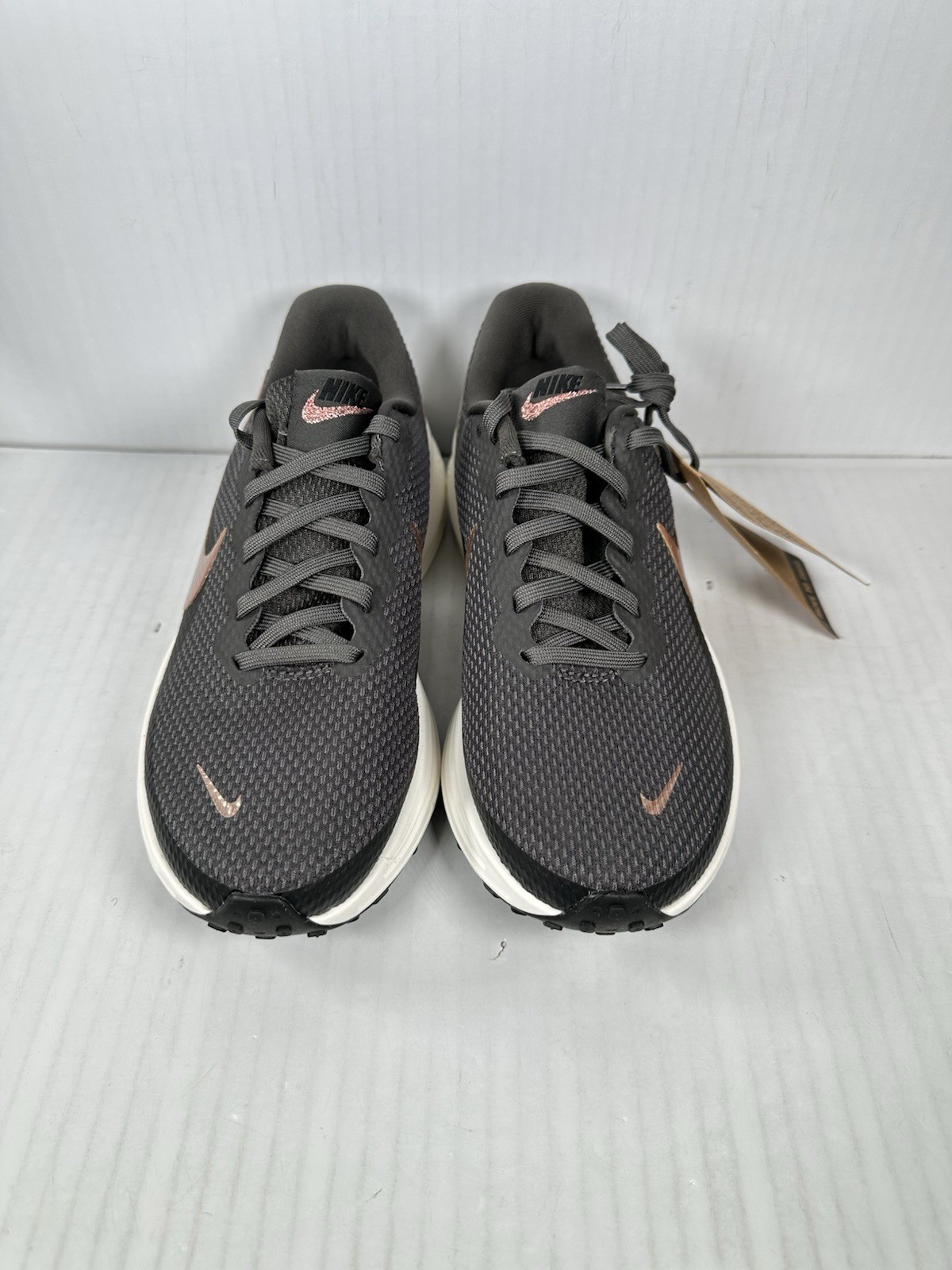 Size 7 Nike Revolution 8 Ash Black Womens Shoe Athletic Running HJ8485-200 NEW