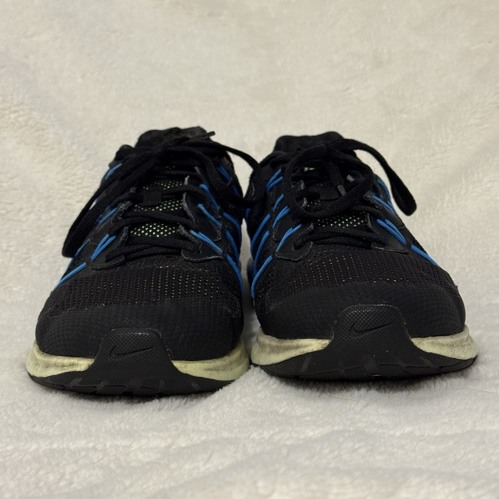 NIKE Air Max Dynasty Premium Sneakers Men’s 11.5 Black Blue Green 829711-007