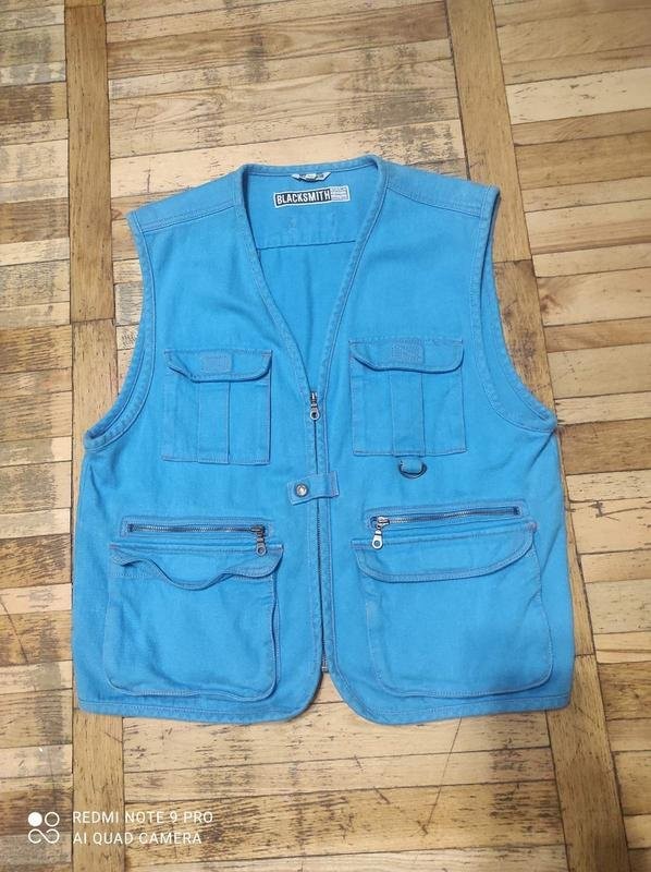 Men Our Legacy Vest Blue 40 /L / 48