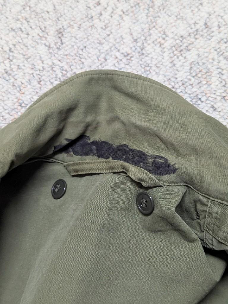 vintage m1943 us army 40 field jacket MILITARY green WWII korean war M43 coat