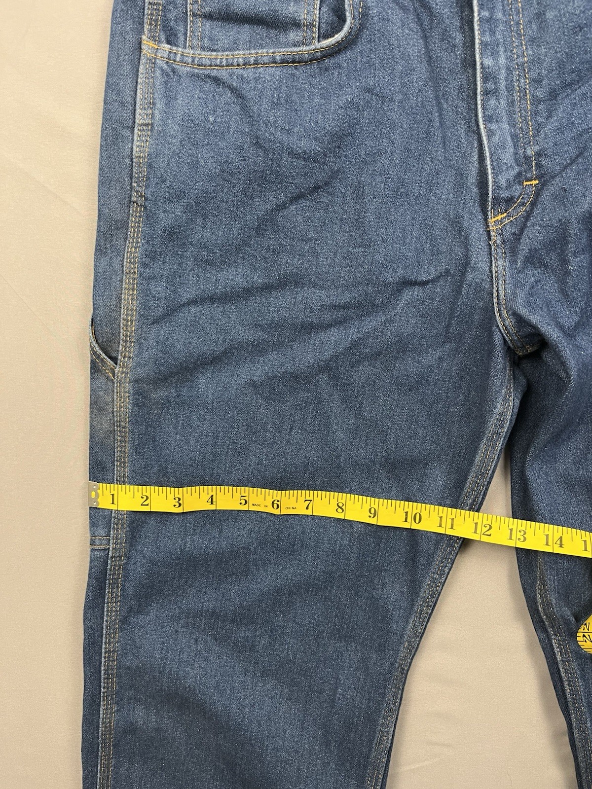 Tyndale FR Jeans Mens 34×31 Blue Denim Carpenter Arc Rated CAT 2 Made USA F290T