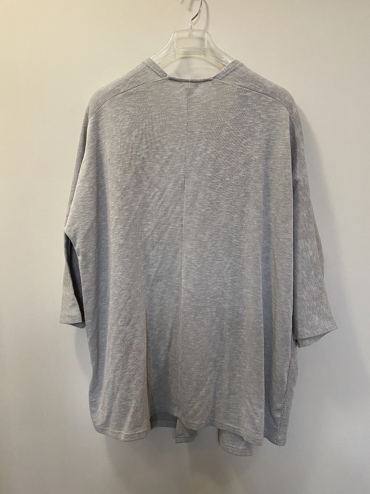 DONNI Ribbed Sandwash Open Cardigan Sweater Jacket One Size Fits All 0-16