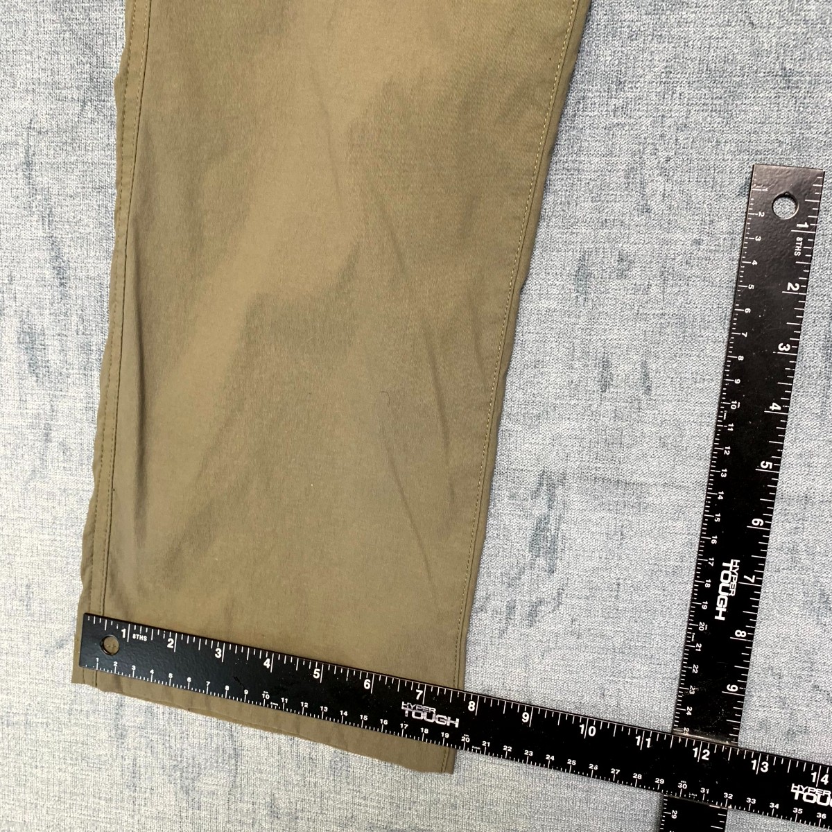 Orvis Tech Pants Mens 32×30 Beige Water Repellent 2 Way Stretch Travel Hiking