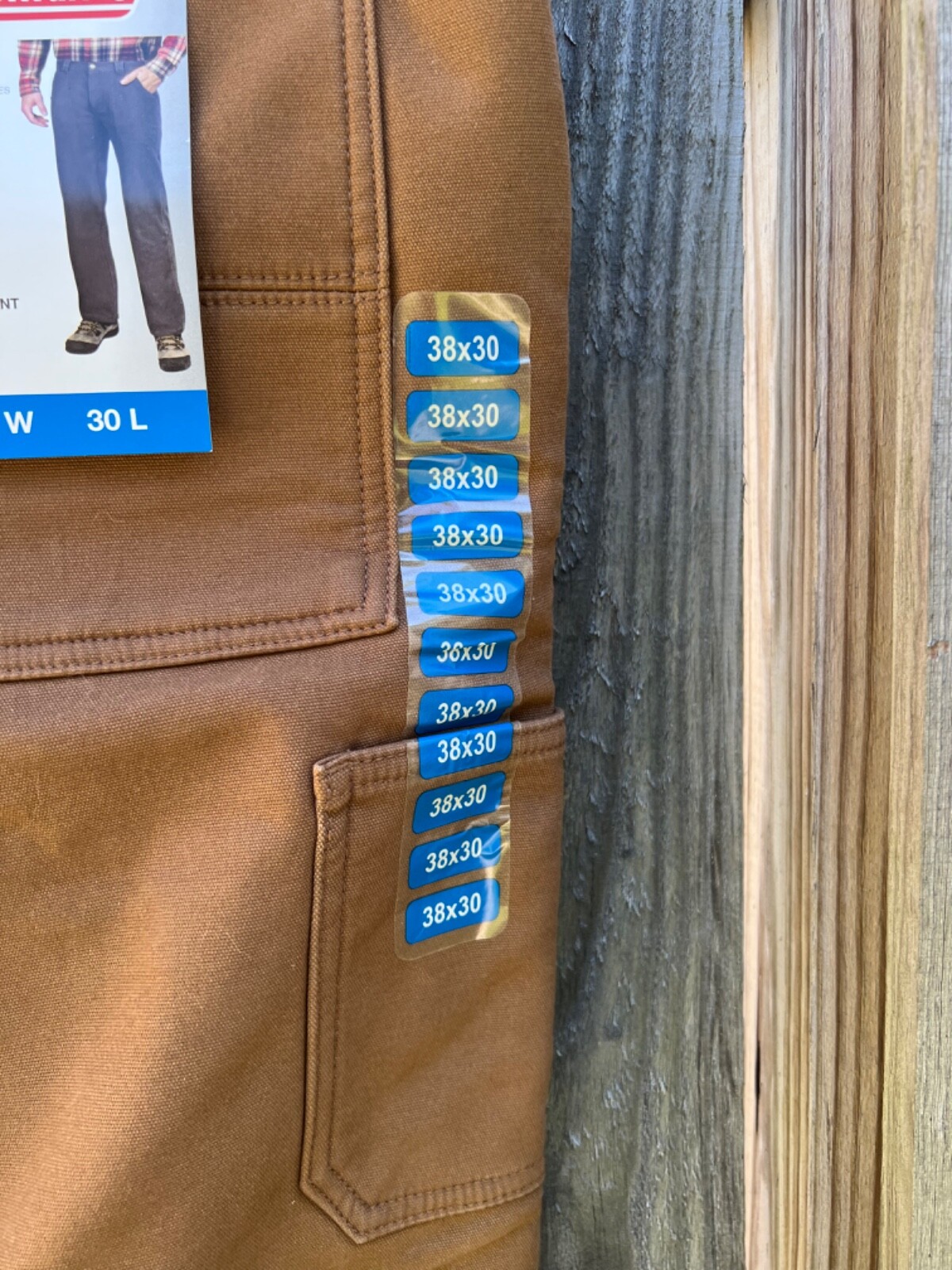 Coleman Fleece Lined Stretch & Tear Resistant Rugged Pants W38 L30 New With Tags