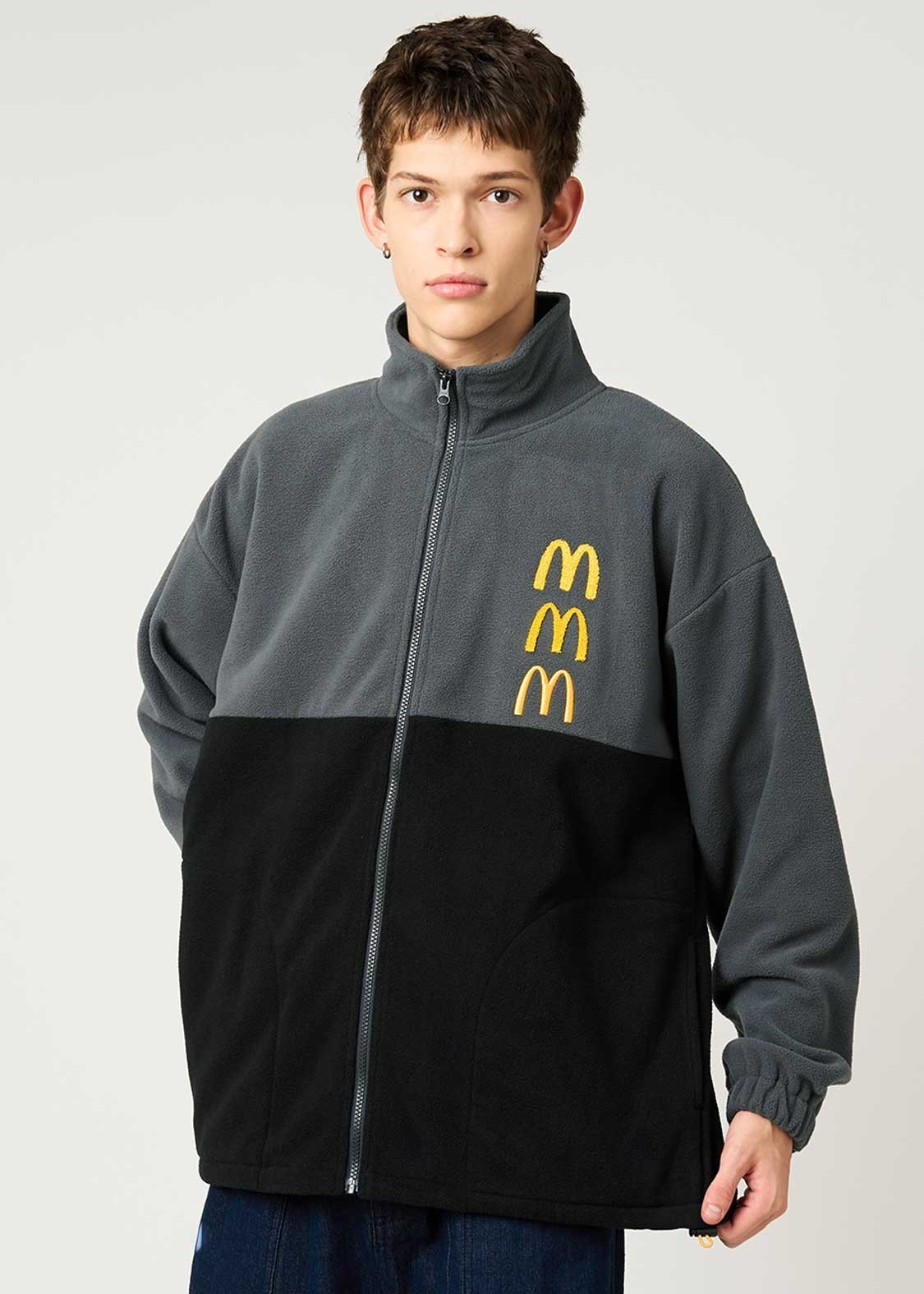 [Japan Limited] graniph McDonald’s Fleece Blouson i’m lovin’ it Golden Arch Rare