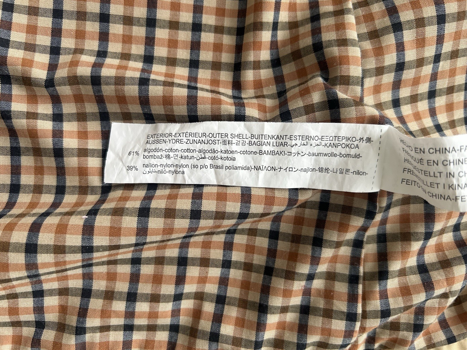 Zara Hooded Double-Breasted Trench Coat in Beige girl size 13-14