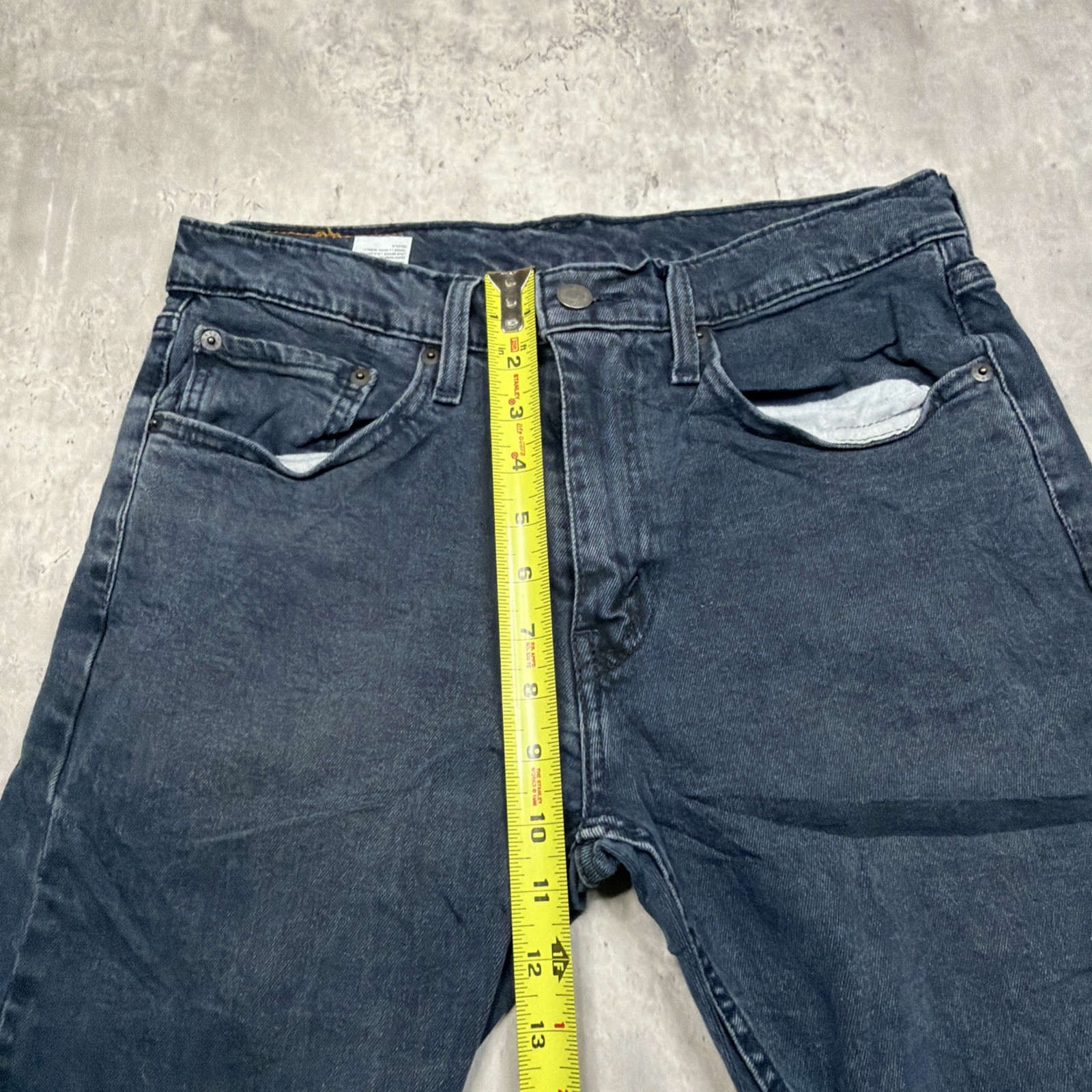 Levis 512 Jeans Men 31×30 Slim Taper Dark Wash Denim Pants Indigo Stretch USA