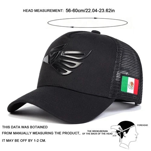 Mexican Eagle Baseball Cap Mexico Flag Trucker Hat Mesh Back Adjustable Unisex