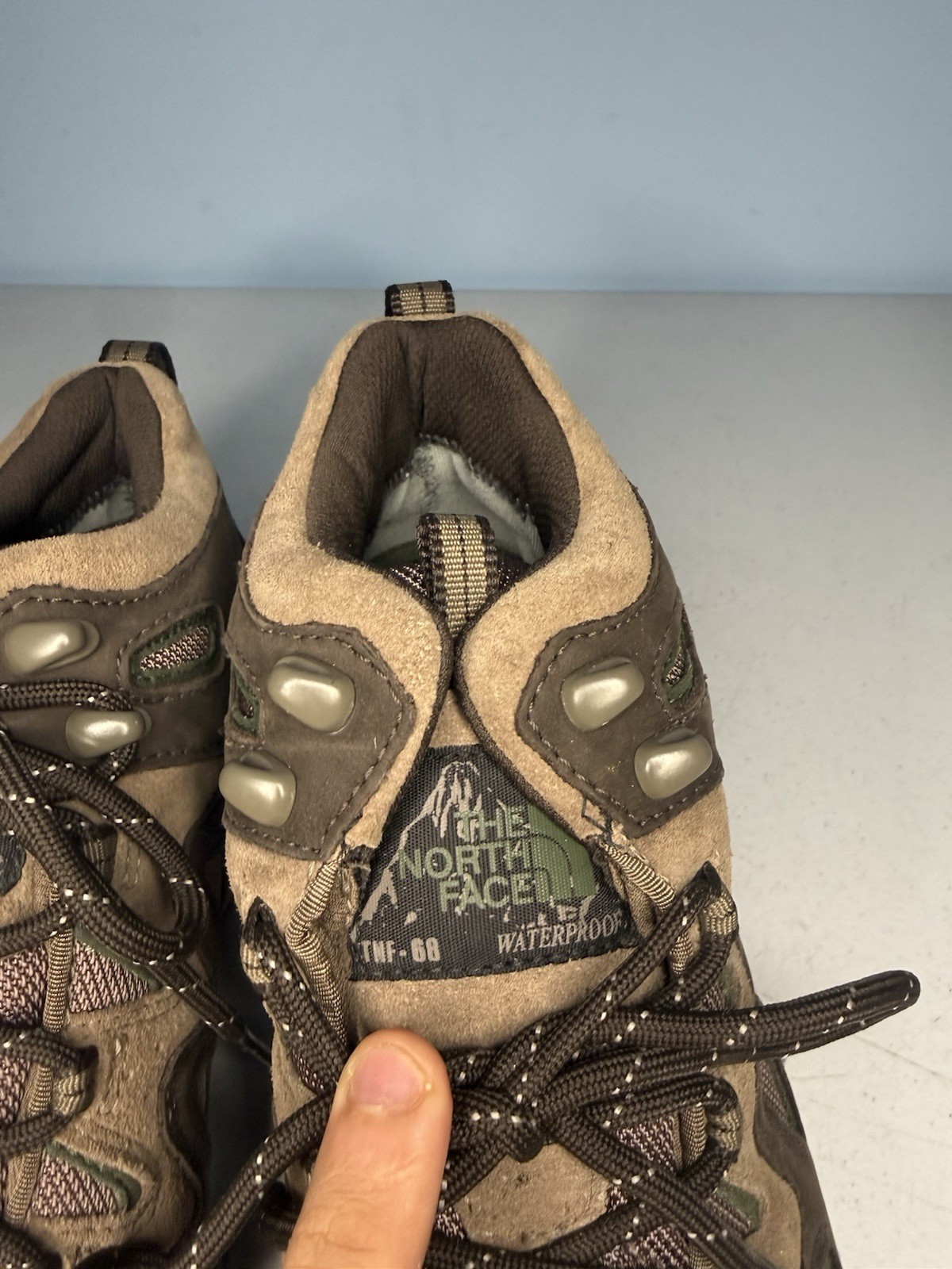 The North Face Men’s Offtrail GORE-TEX Hiking Mid Boots Brown Waterproof Size 9
