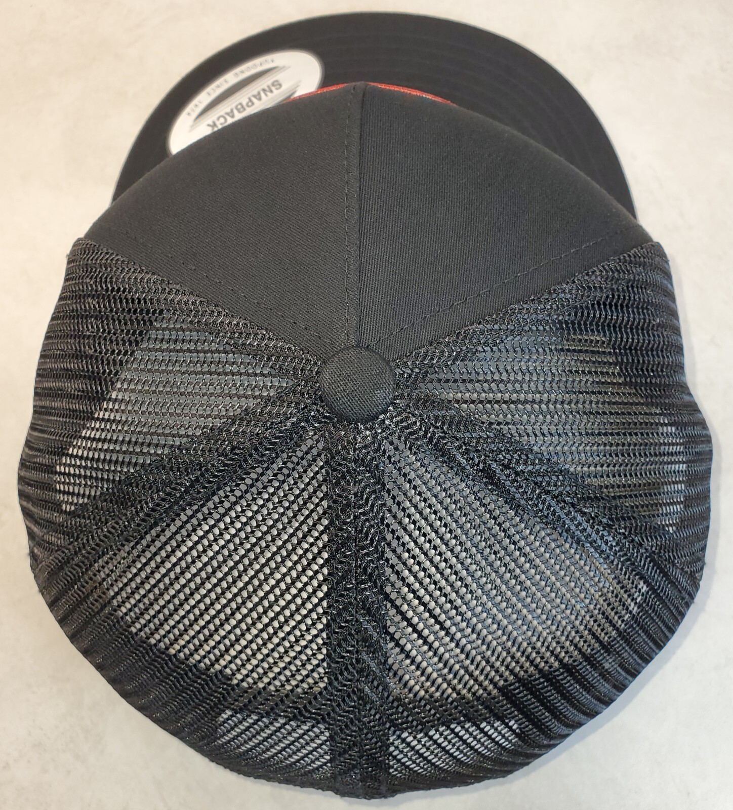 Social Distortion Patch Trucker Hat Yupoong/YP Classic 6006 Snapback Black/Black