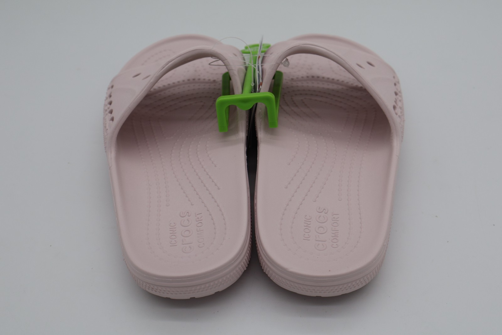 Crocs Baya Slide Sandals Cobblestone Tan & Off Pink Unisex M-6/W-8 Lot of 2