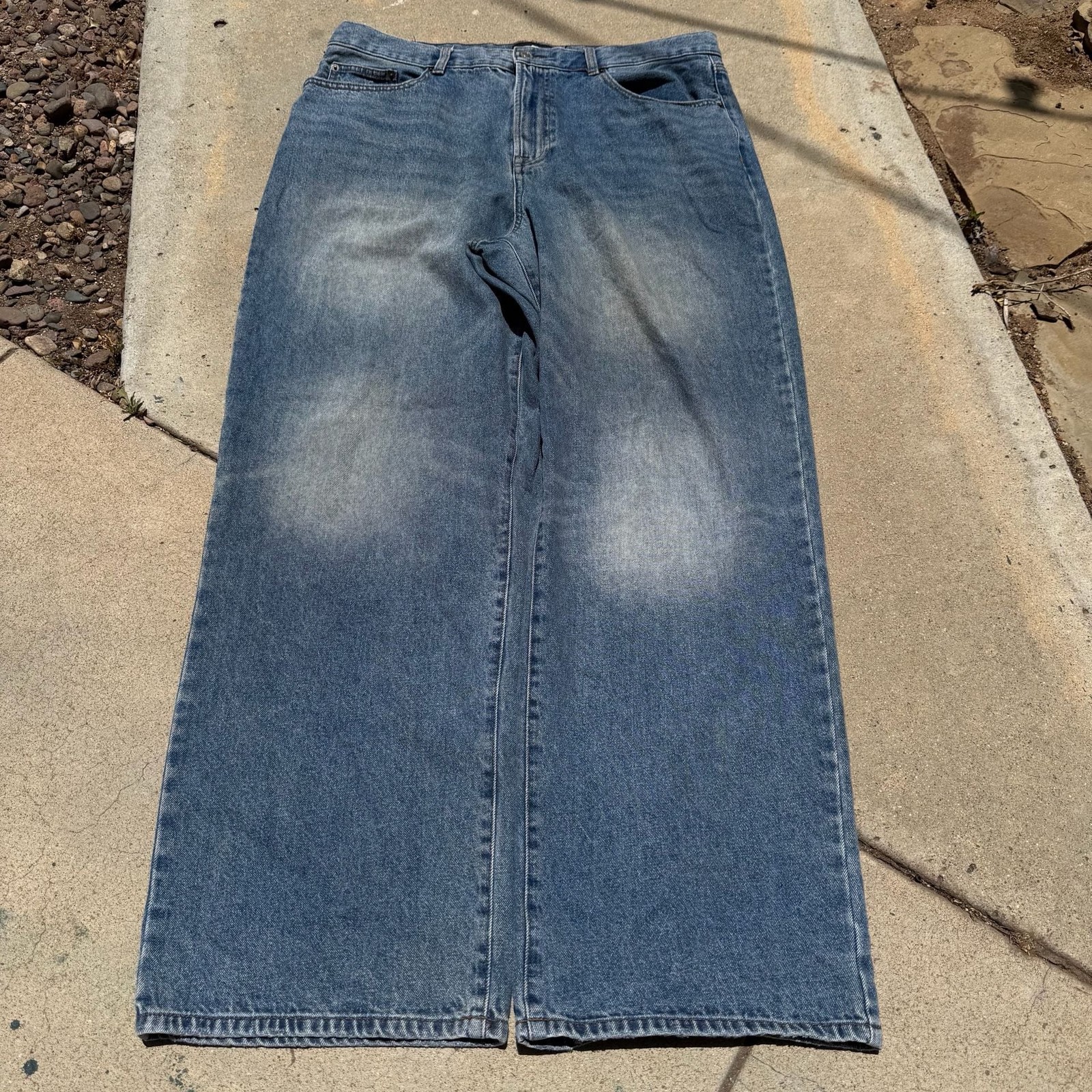 RSQ Baggy Jeans 36×32 Medium Wash Denim