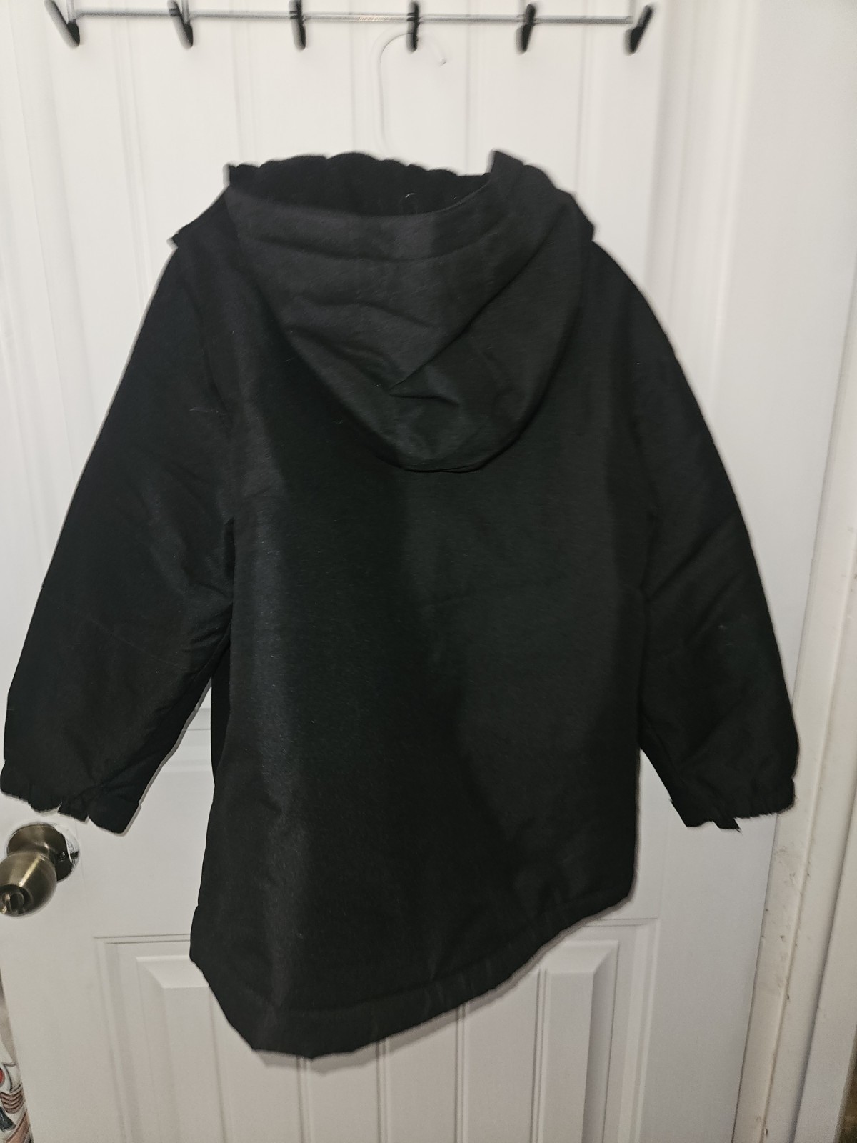 SwissTech Kids 3-in-1 Hooded Jacket XS (4-5) Black Unisex Zip Fleece
