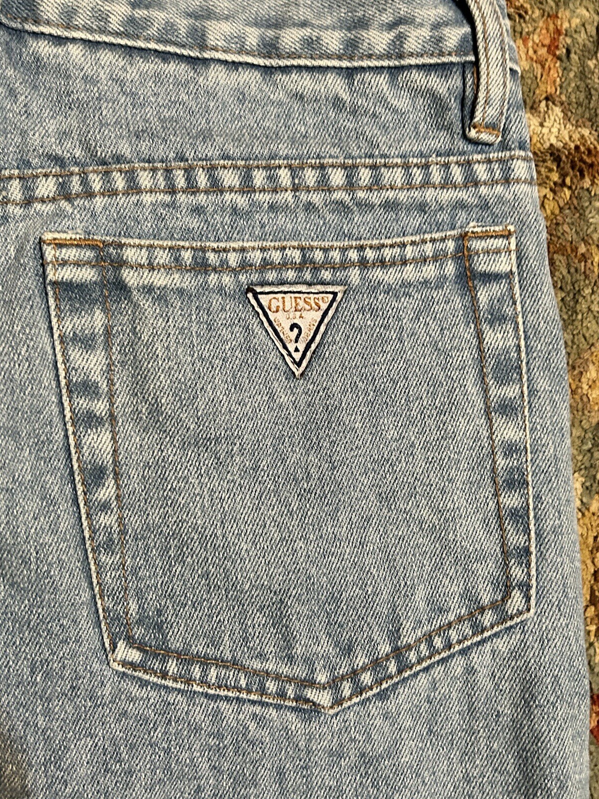 VTG GUESS Authentic Sports Wear Womens 20×30 Jeans MOM 90s Classic Preppy BASIC