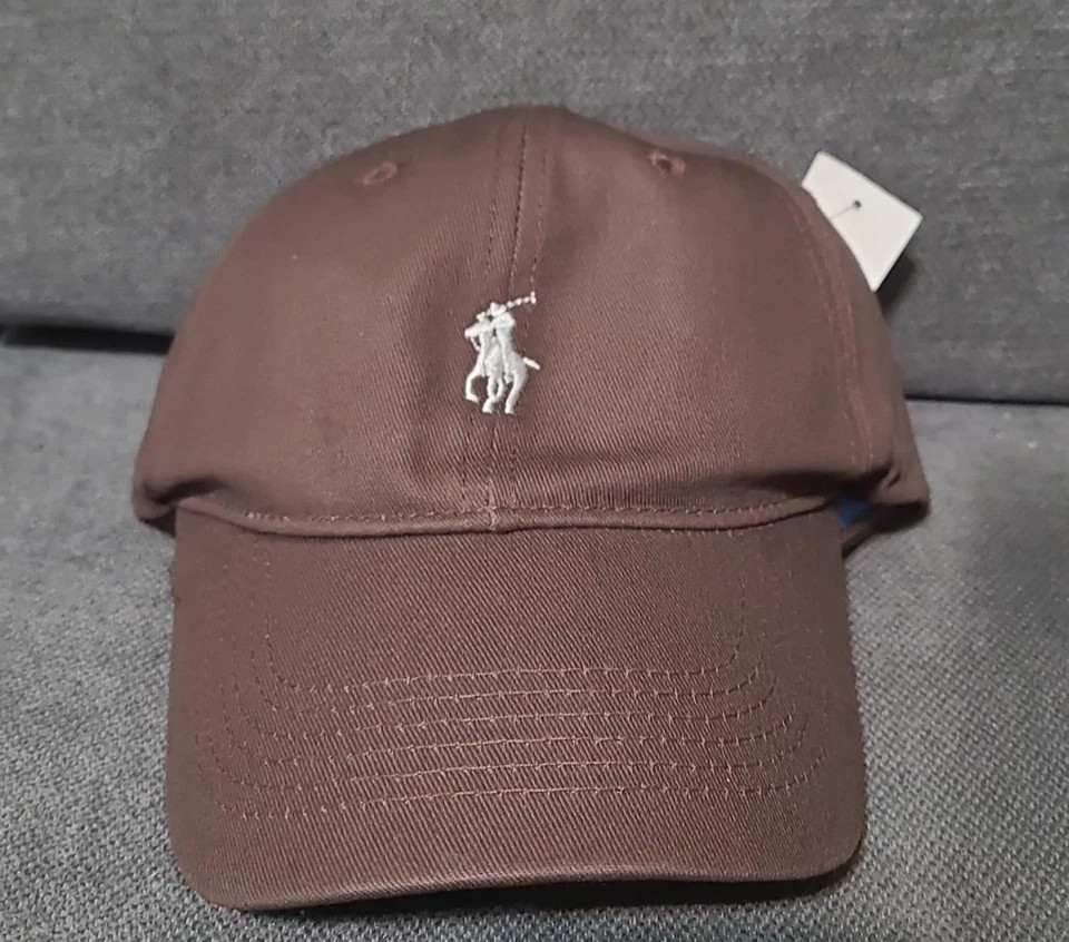 PoloRalphLauren Men’s Baseball Cap Adjustable Chino Cotton Hat NWT Multi-Color