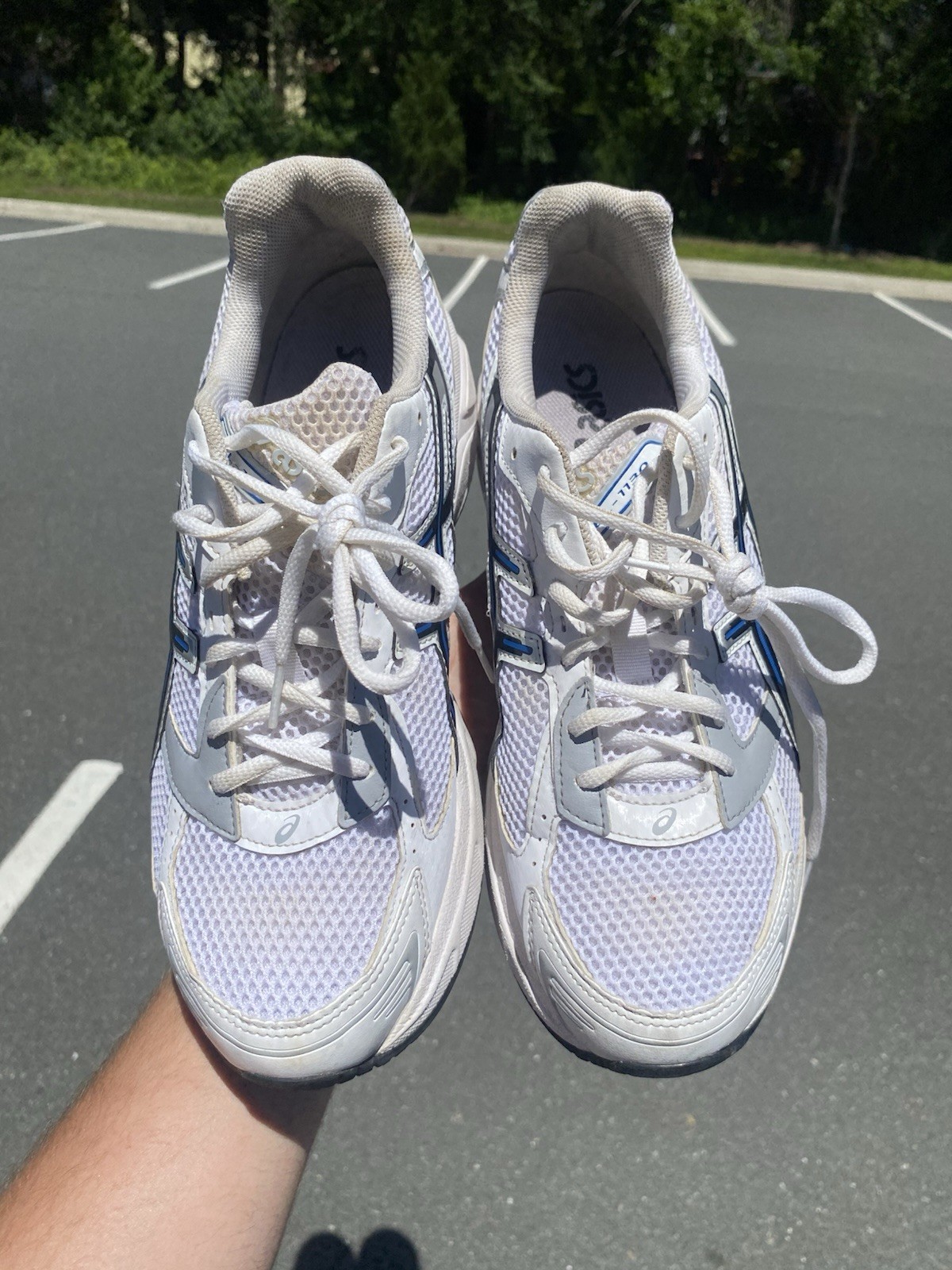 Size 11.5 – ASICS Gel 1130 White Tuna Blue