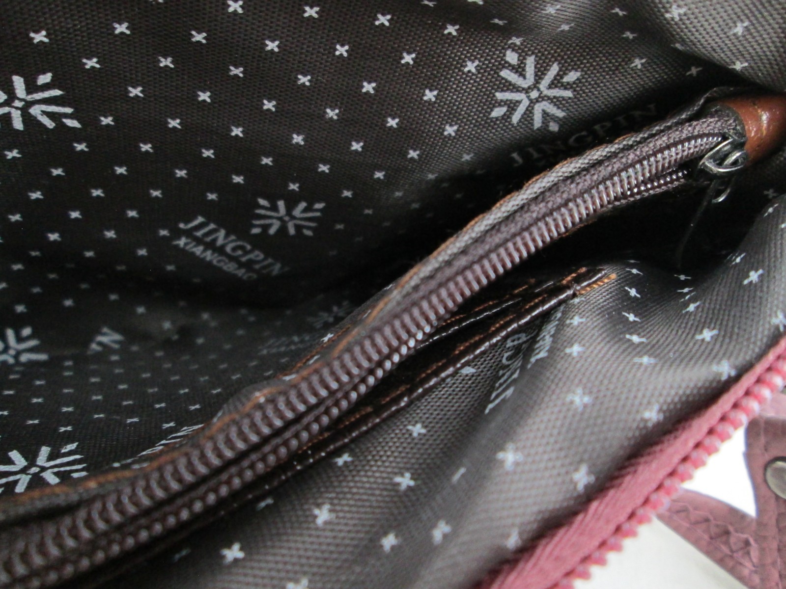 Lavender Faux Leather Crossbody Bag Purse Shoulder Min Min 7.75″ x 4.5″