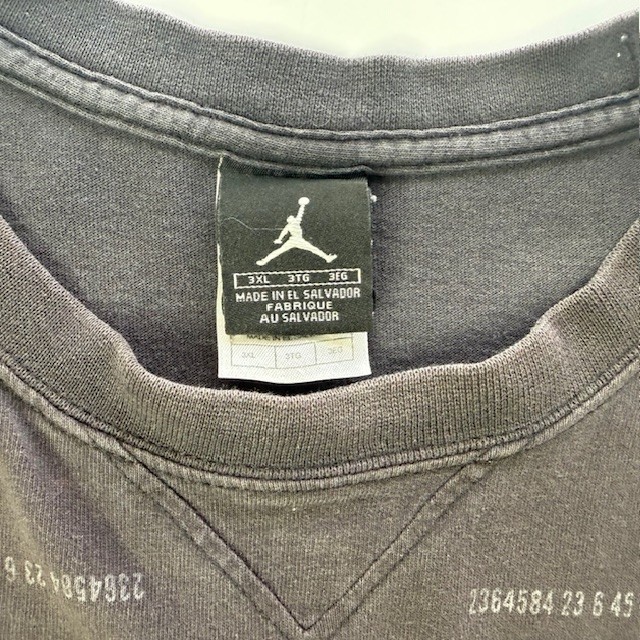 Jordan Jumpman Pull to Eject All-Over Print T-Shirt Size 3XL Charcoal Gray