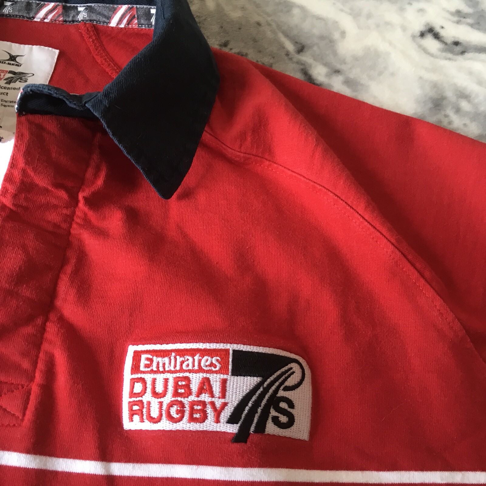 DUBAI GILBERT Mens United Arab Emirates Sevens Rugby Jersey Shirt Top 2XL XXL