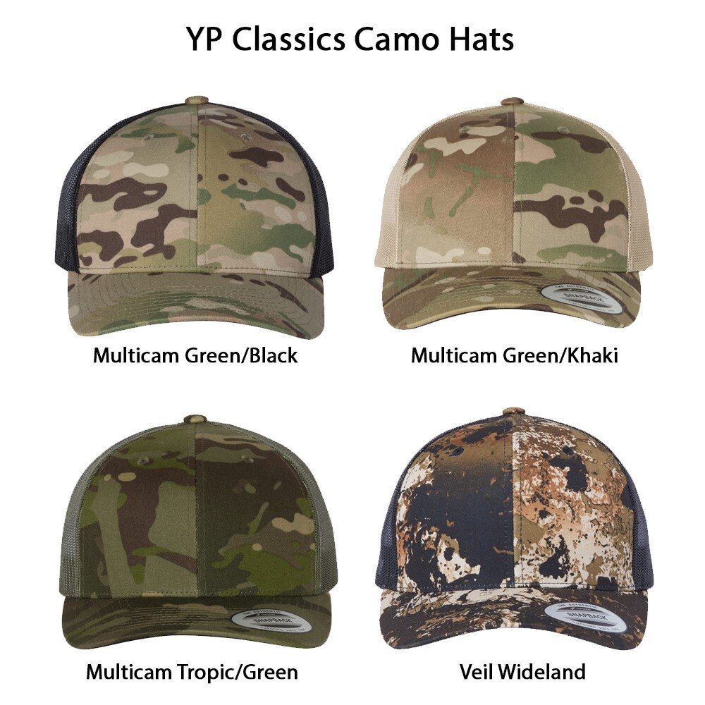 New Dad Trucker Hat, Expecting Dad Gift, Leather Patch Hat, Camo, Richardson 112