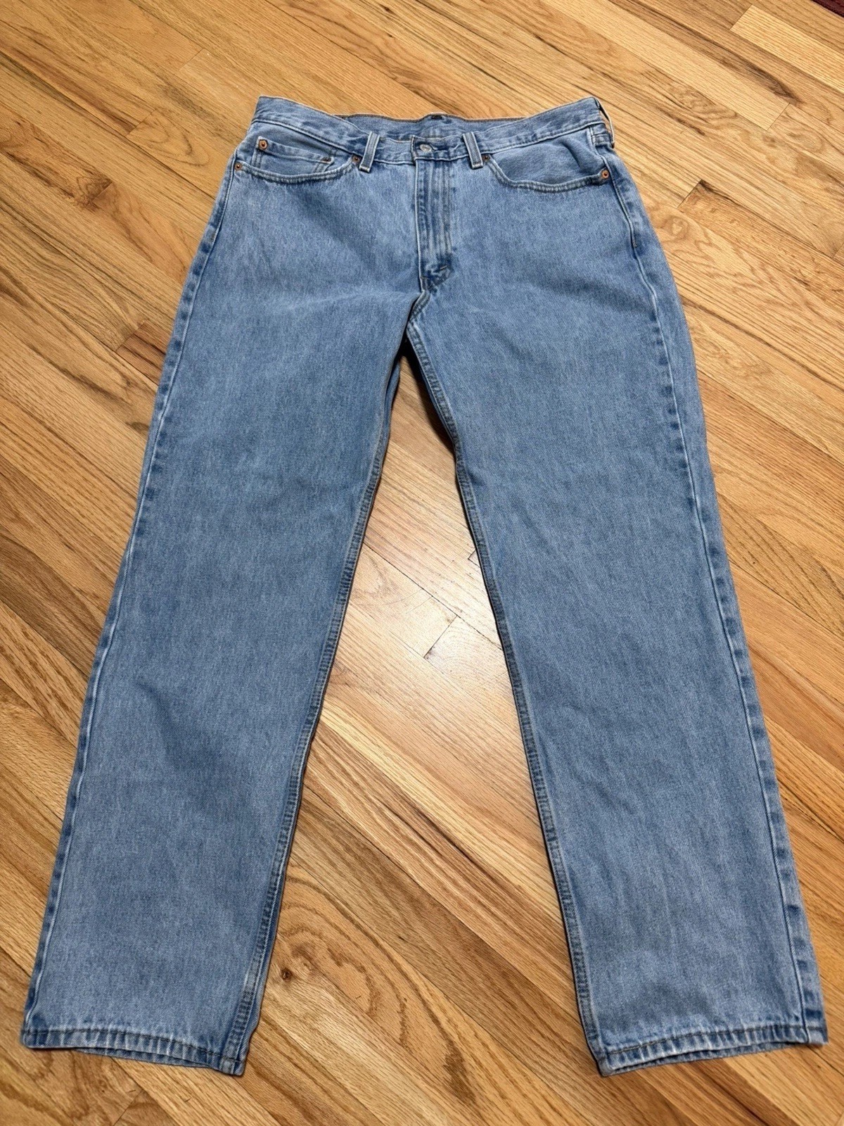 Levi’s 550 Men’s Relaxed Fit Jeans – Stonewash Blue (00550-4891)