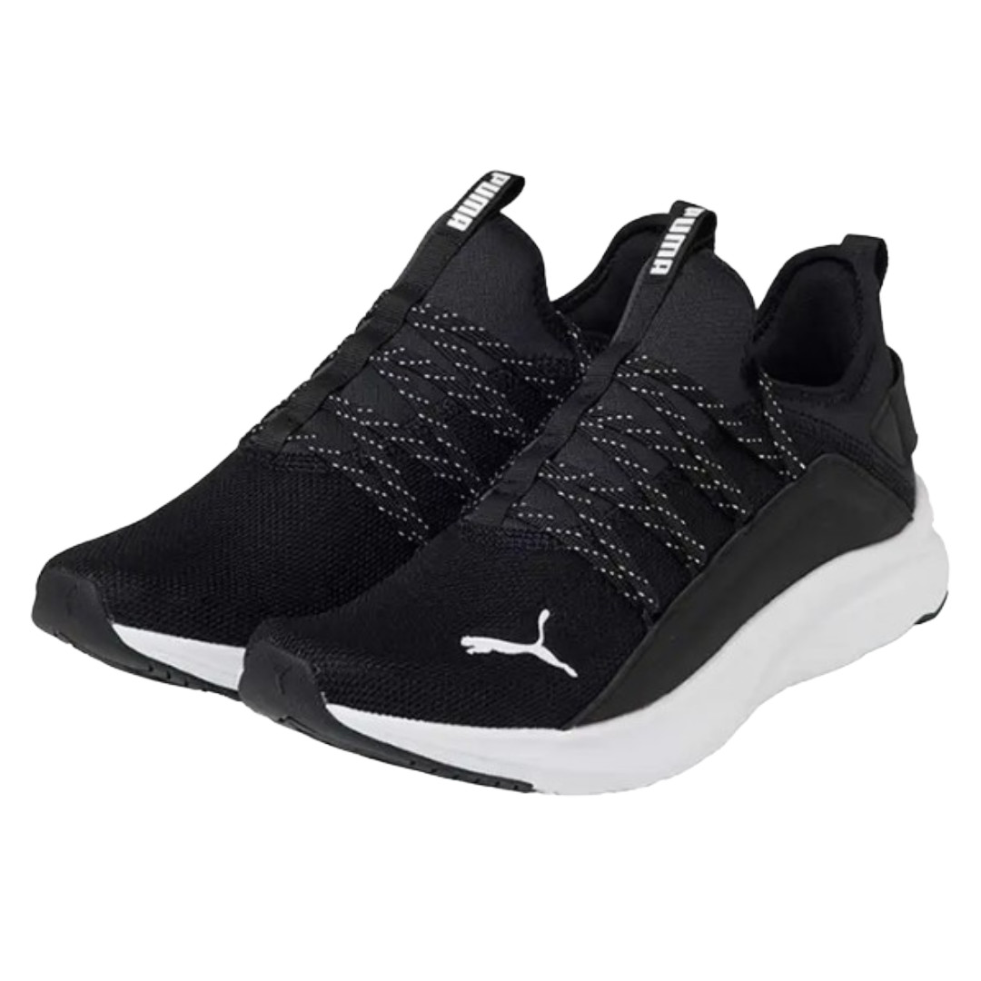 Puma Softride One4All Fresh C Men’s Running Walking Shoes Sneakers Black White