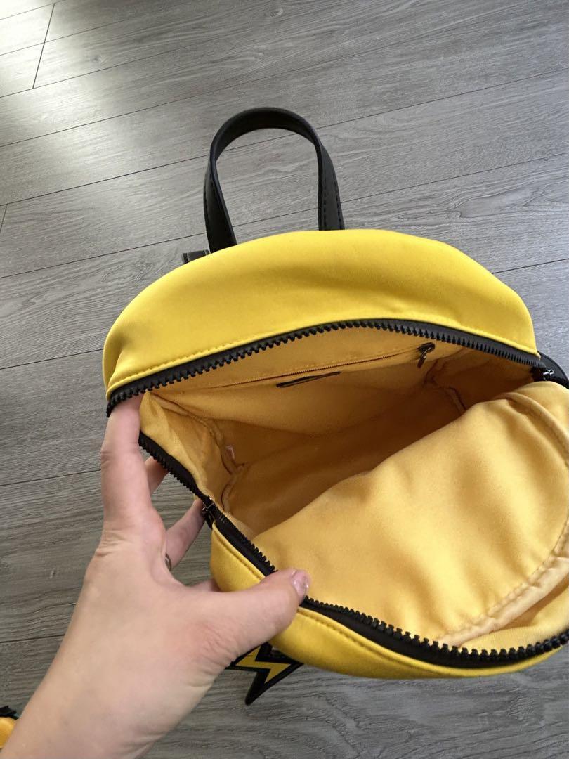 Samantha Thavasa x Pokemon Backpack Yellow W10.2xH11.4 in. Strap: 27~33.3″